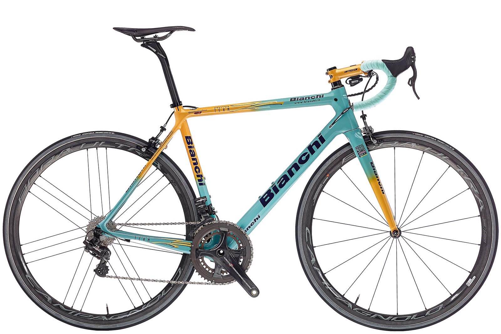 Das 2018er Bianchi Specialissima in der Marco Pantani Edition