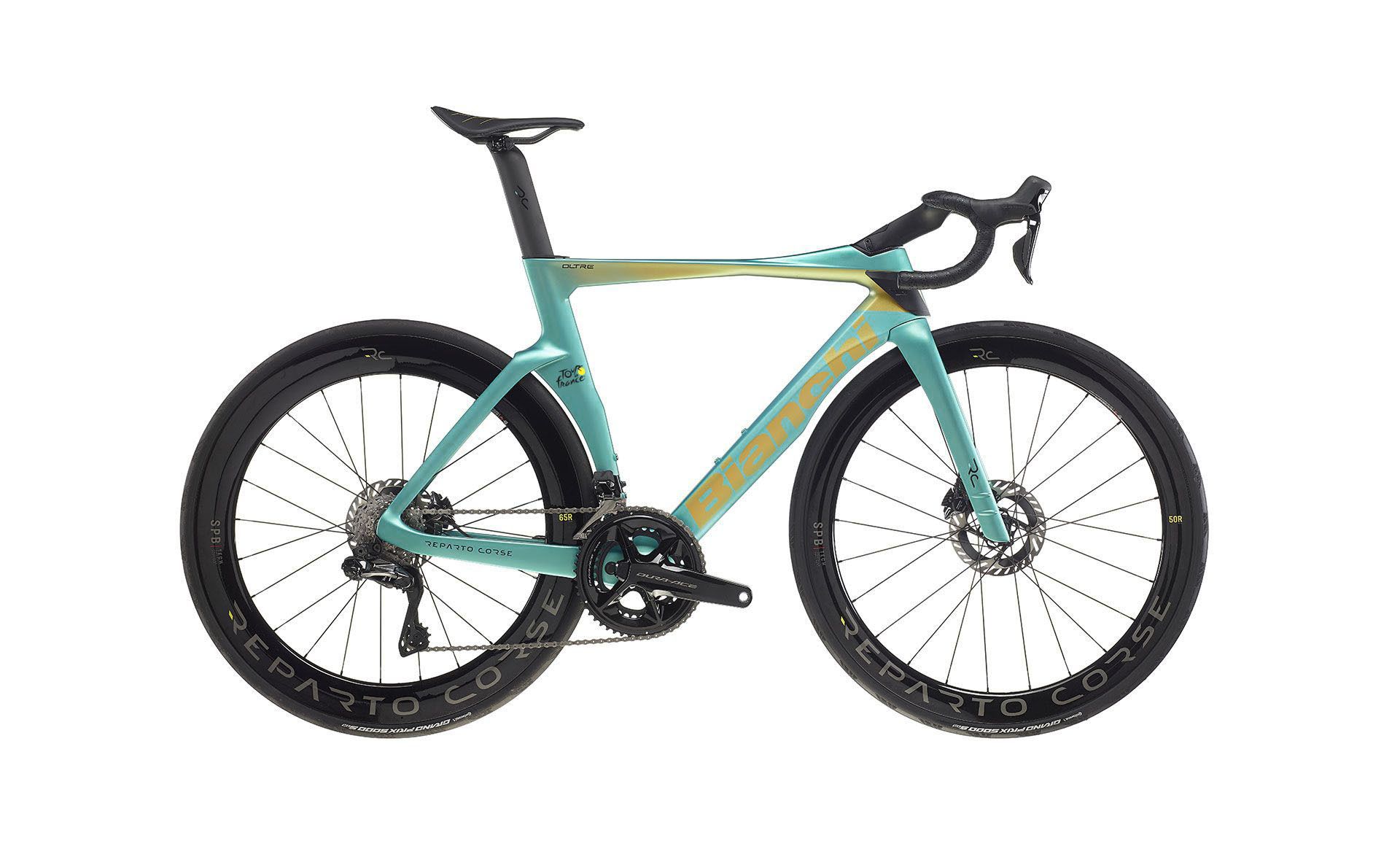 Bianchi Oltre RC in der Tour de France Edition mit Dura-Ace