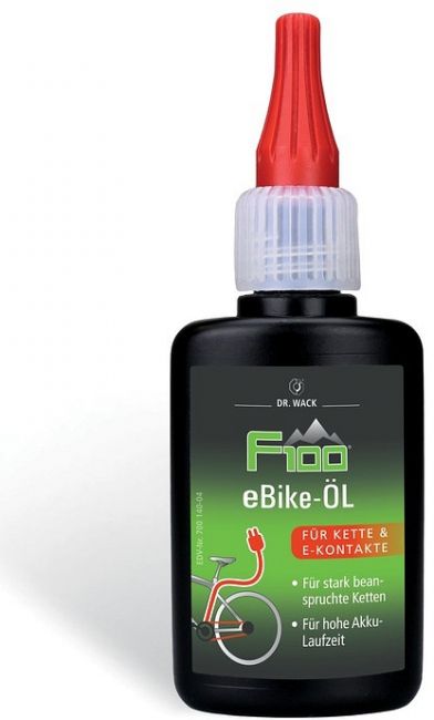 Dr. Wack F100 Kettenöl eBike 50ml Tropfflasche 