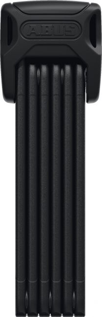 Abus Bordo 6000K/90 Faltschloss schwarz + Halter Saddlefix + Regenkappe 