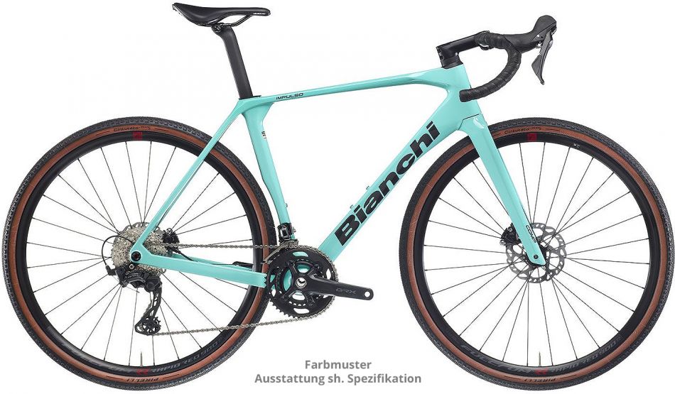 Bianchi Impulso Comp Gravel - GRX 610 2x12sp - 2025 