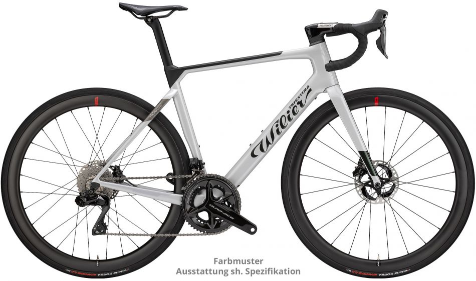 Wilier Filante Hybrid Disc - Shimano Ultegra Di2 12s + Mahle X20 - Hy-Slr42kc - 2024 *Testrad* (Grösse: L | Farbe: Y18 Silver - Matt & Glossy) 