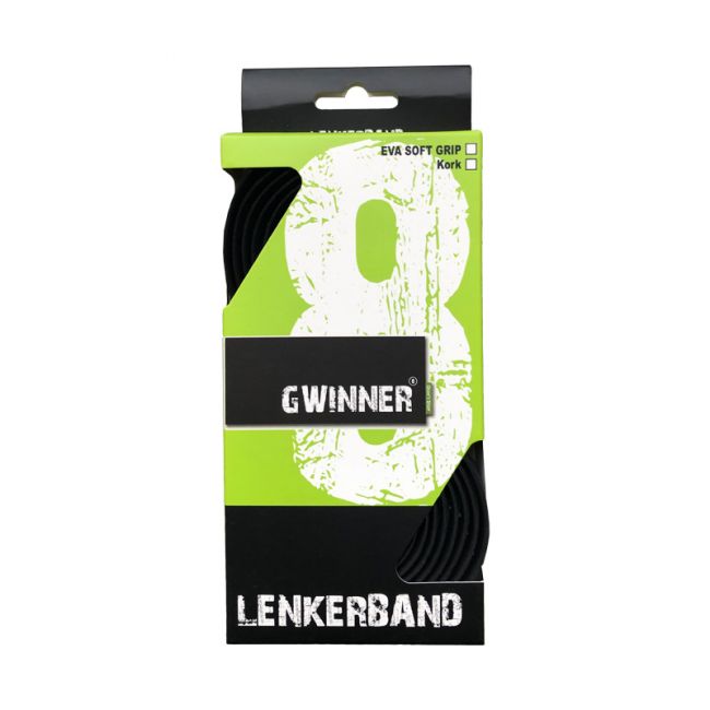 Gwinner Lenkerband Eva Fibre - schwarz 