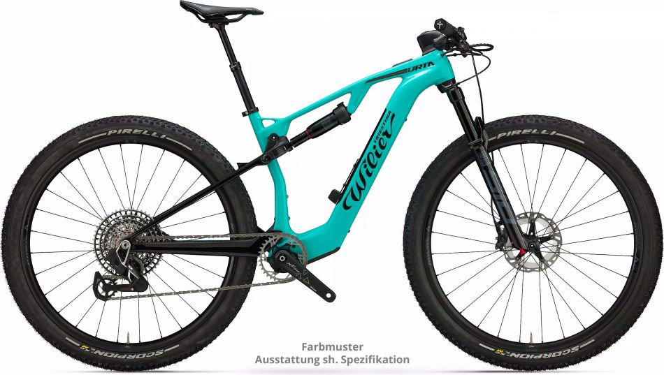 Wilier Urta Hybrid - Sram Eagle XX1 AXS - Miche K4 - *Testrad* (Grösse: M | Farbe: U8 Aquamarine - Glossy) 